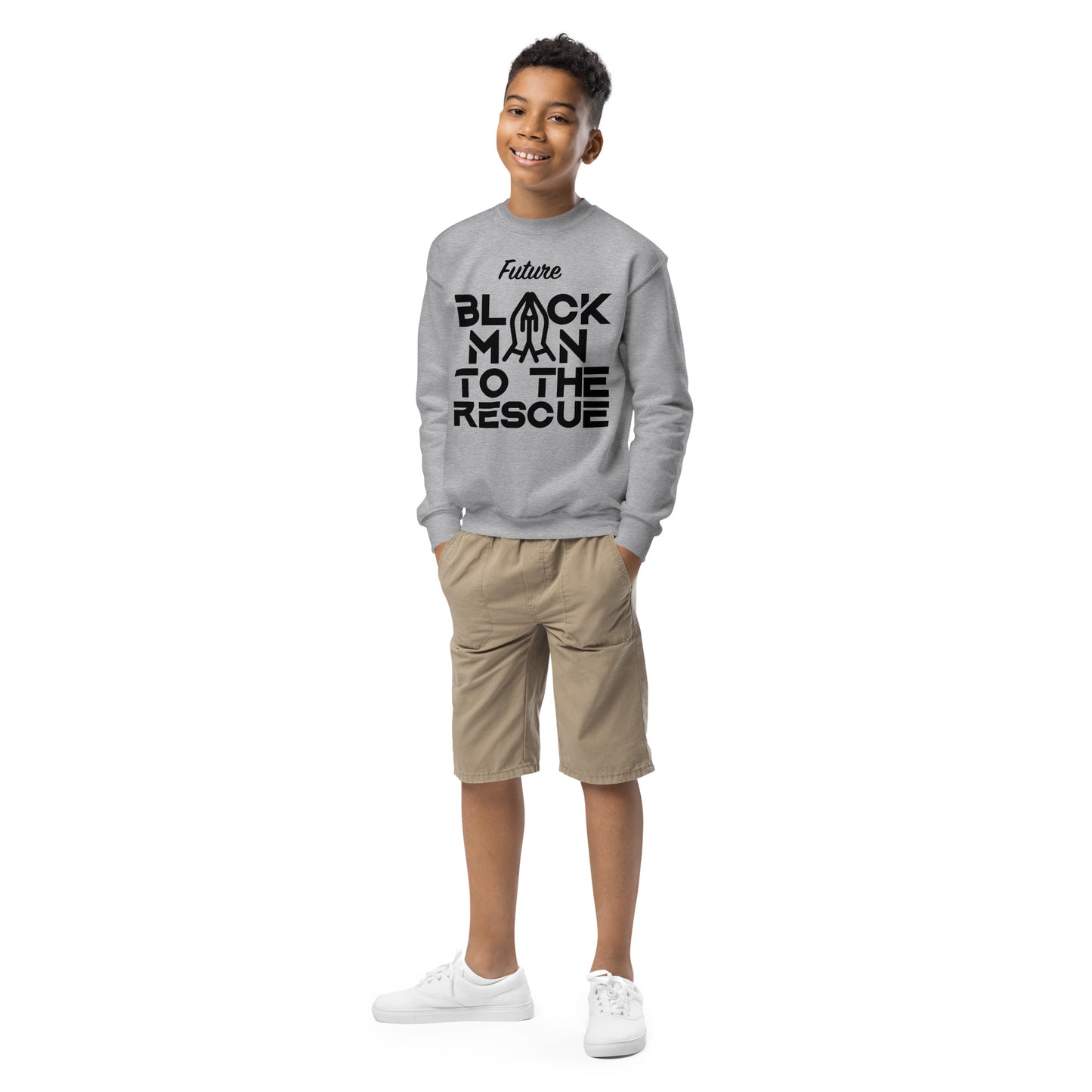 Youth crewneck sweatshirt